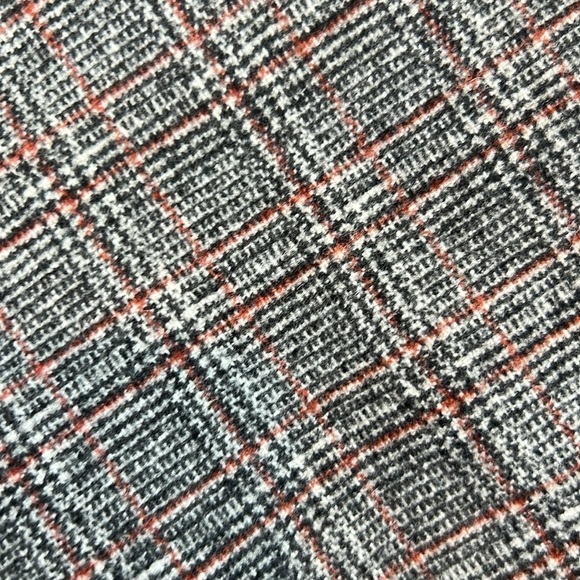 Wilfred Wool Wide Leg Crop Plaid Pants High Waist Belted - Picture 3 of 11